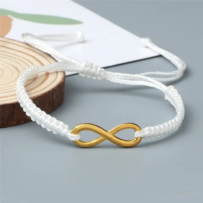Infinity Charm Couple Bracelet